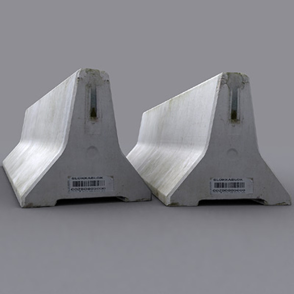3ds max concrete barrier - COZ081108074 by CoSwiz